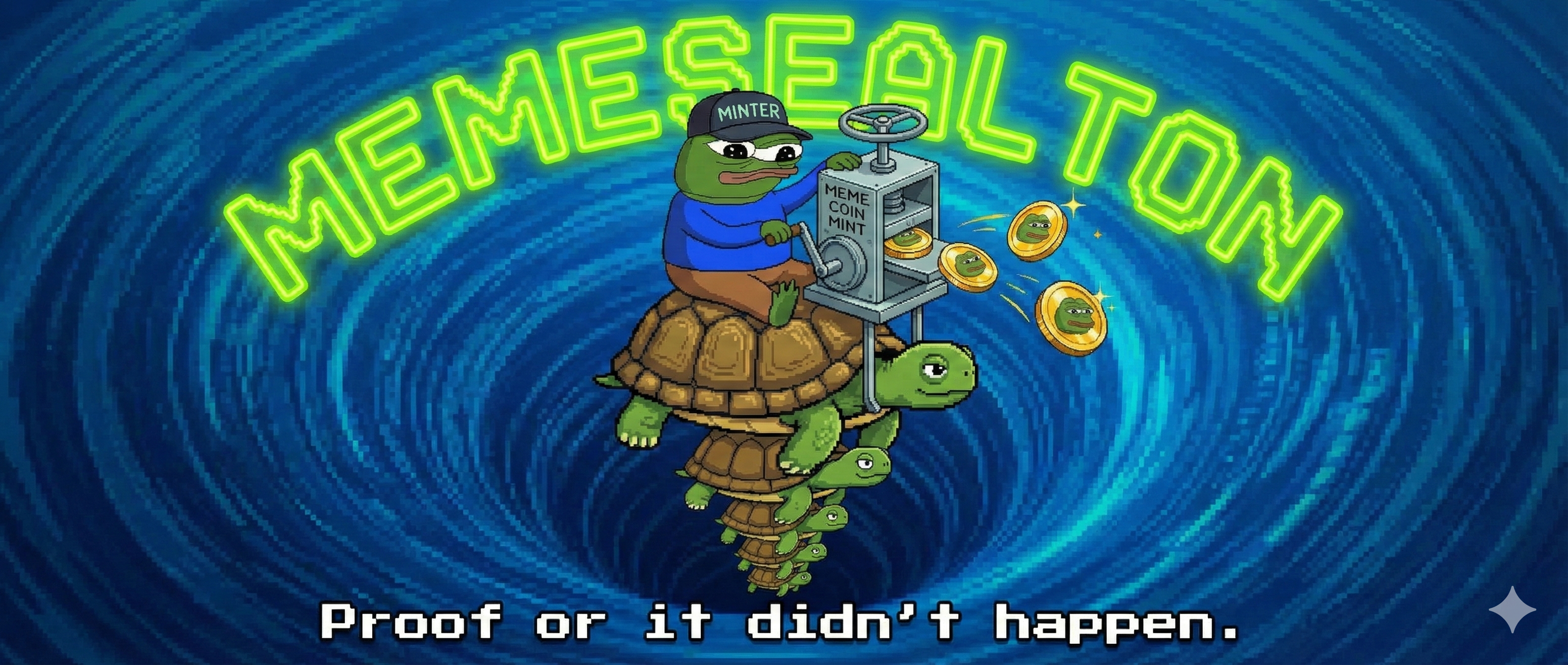 MemeSeal TON - Master Stampway & The Frog